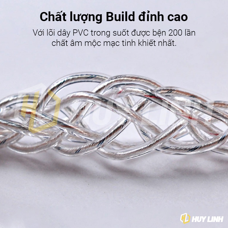 Cáp chuyển đổi tín hiệu âm thanh JCALLY JM20 chip DAC CS43131 cao cấp Type-C ra 3.5mm