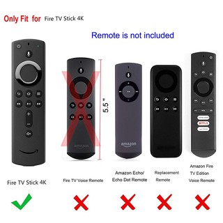 Silicone Case Protective Cover for Amazon Fire TV Stick 4K 5.9" Remote Control