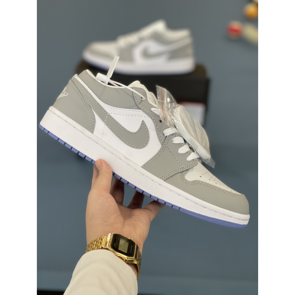 [More&More] Giày Sneaker Jordan 1 Low "Wolf Grey" chất lượng nguyên bản MSN5412 | BigBuy360 - bigbuy360.vn