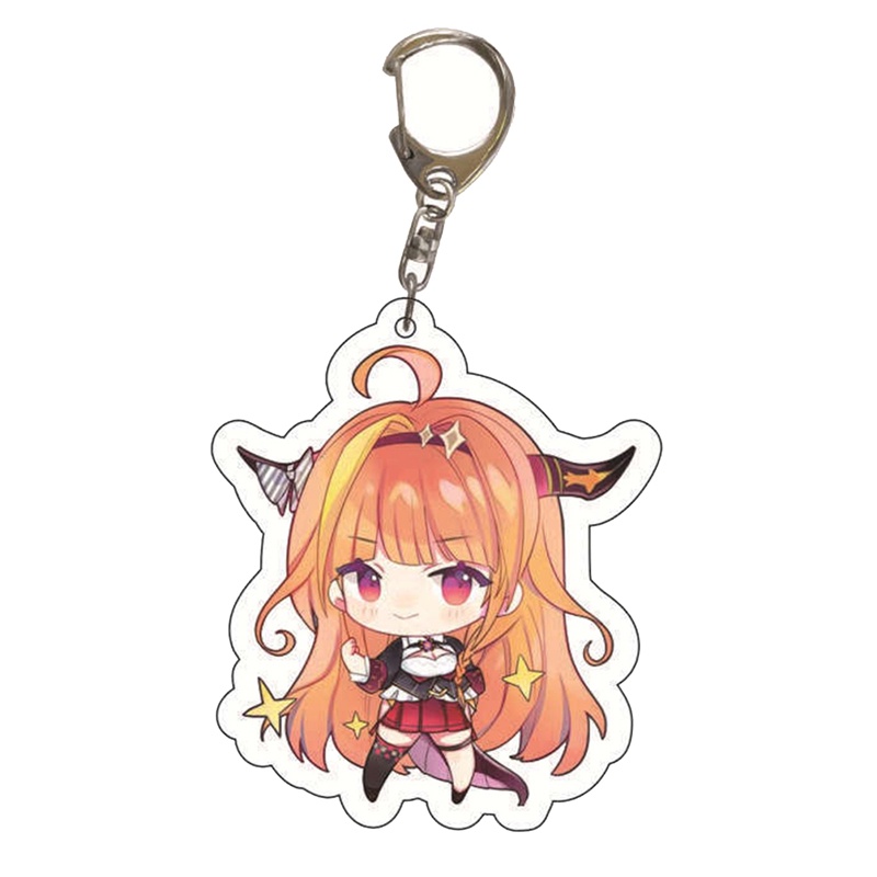 Móc Khóa Hình Hoa Hololive Vtuber Q Dễ Thương Phiên Bản Q Inugami Korone Shirakami Fubuki Usada Pekora Minato Aqua