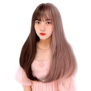 Tóc giả omber siêu độc+ lưới trùm