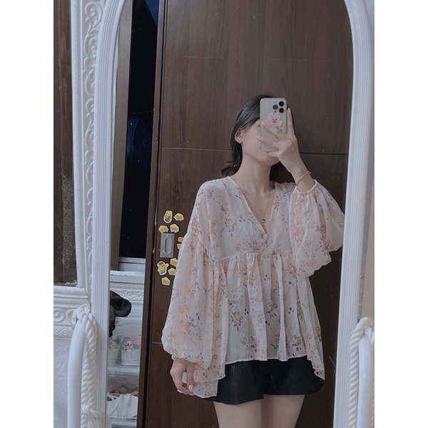 Thanh lý pass áo voan hoa