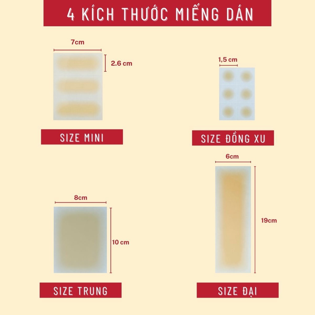 Miếng dán che sẹo mụn che nốt ruồi Nhật Bản 1,5cm che khuyết điểm hoàn toàn tiệp màu da, không gây kích ứng