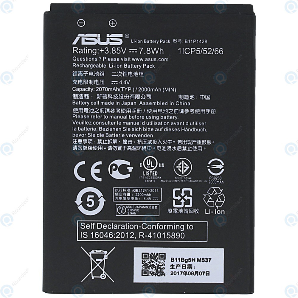 Pin Asus Zenfone GO 4.5 / X014D / B11P1428