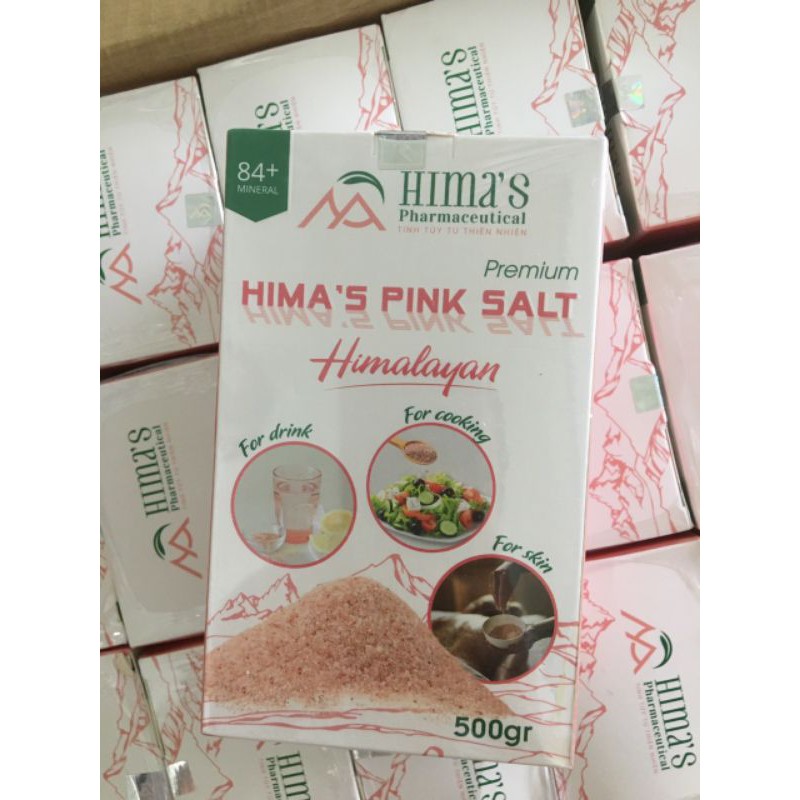 Muối Hồng Himalayan 500g ( Hàng chuẩn loại 1 )