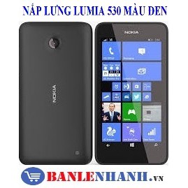 NẮP LƯNG LUMIA 530 MÀU ĐEN[VỎ ZIN, XỊN]