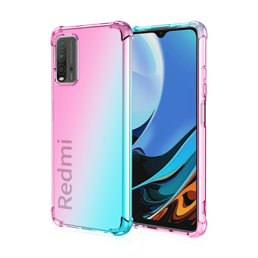 ỐP LƯNG REDMI 9T / POCO M3 DẺO ĐA SẮC LỒI 4 GÓC CHỐNG SỐC CHỐNG Ố VÀNG