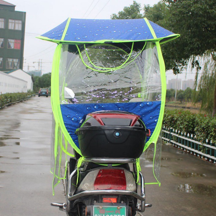 Ô dù đi mưa⚡XẢ HÀNG⚡ sản hẩm che nắng mưa xe máy có rèm 2 bên