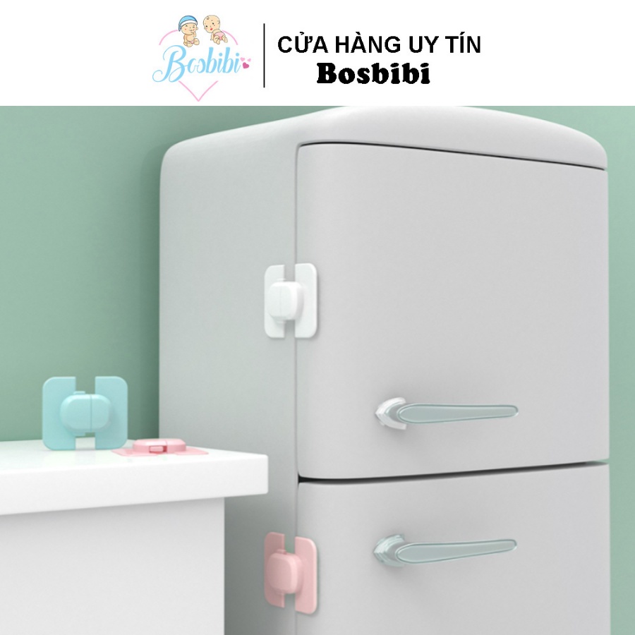 Khóa tủ lạnh cao cấp giữ an toàn cho bé [Hàng nội địa Nhật]