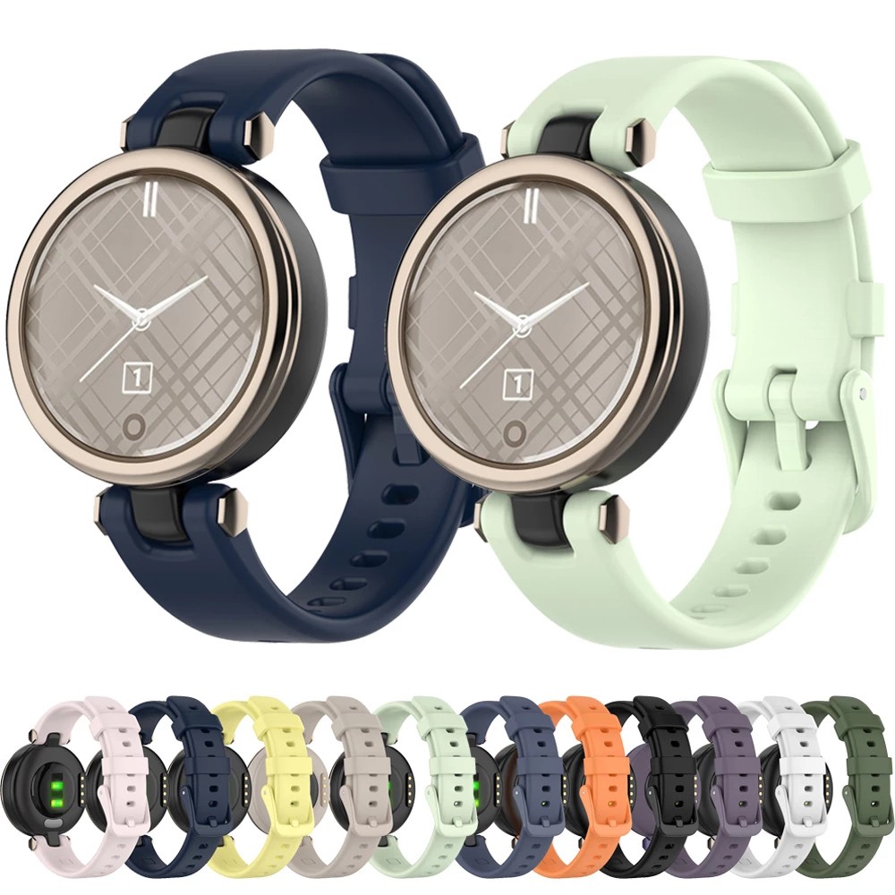 Dây Đeo Cổ Tay Thông Minh Bằng Silicon Mềm Cho Garmin Lily