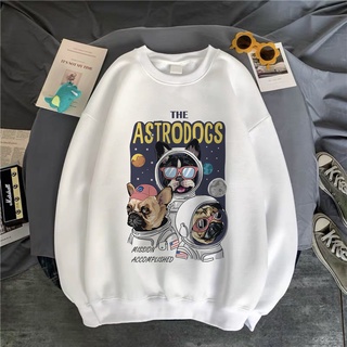 Áo Sweater UNISEX Nỉ Cổ Chui In