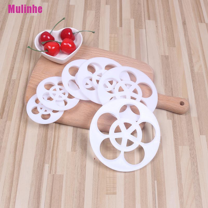 Set 6 khuôn cắt tạo hình cánh hoa dùng trang trí bánh