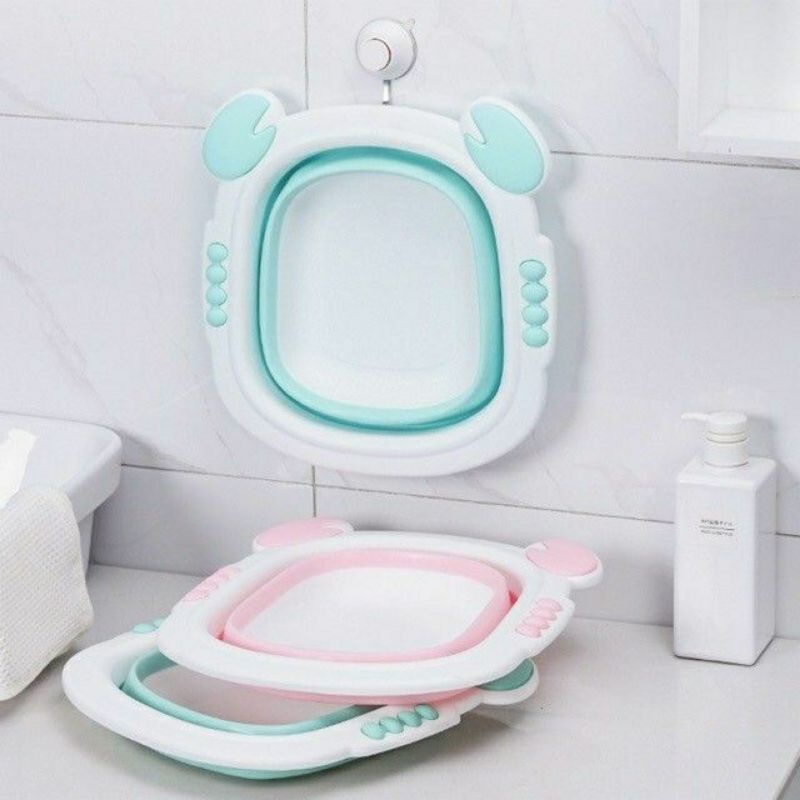 Chậu tắm gấp gọn cho bé mẫu mới 2021