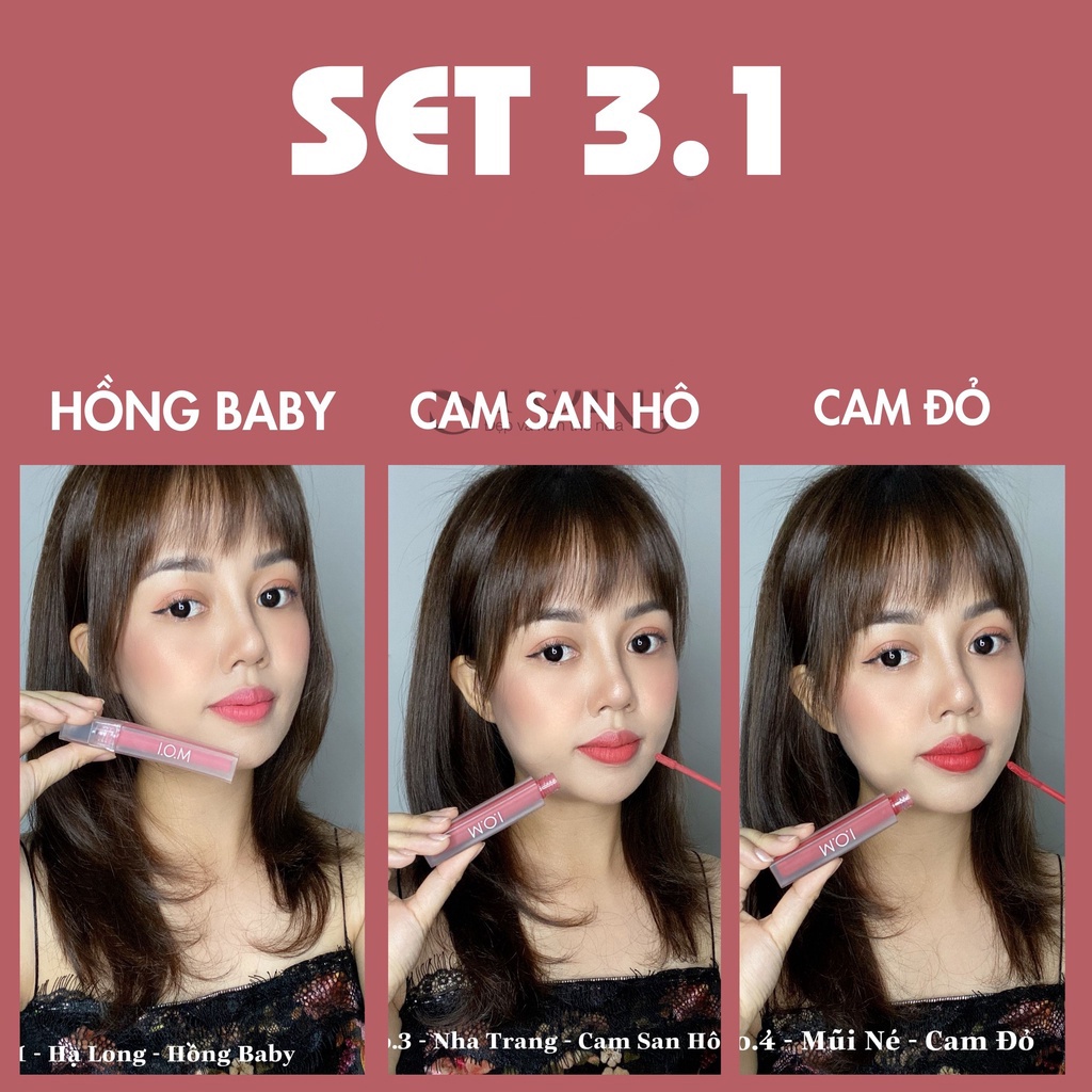 Son Kem Lì Sgirls by M.O.I chất nhung lì mềm môi nhiều dưỡng 4g