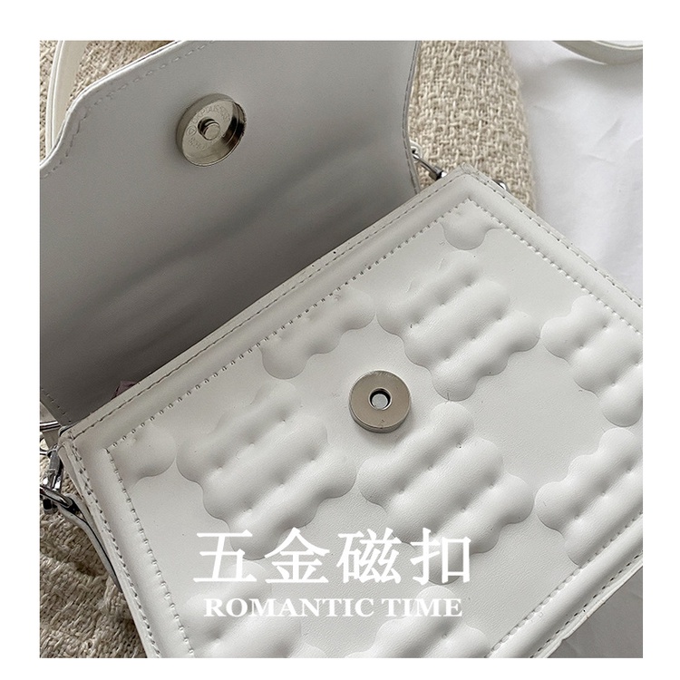 Túi Đeo Vai Cỡ Nhỏ Kết Cấu Yên Ngựa Thời Trang Mùa Xuân Cao Cấp Cho Nữ