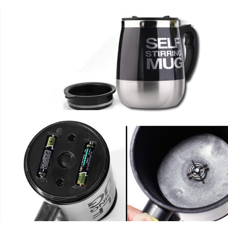 Cốc tự khuấy thông minh cốc tự pha cafe Self Stirring Mug