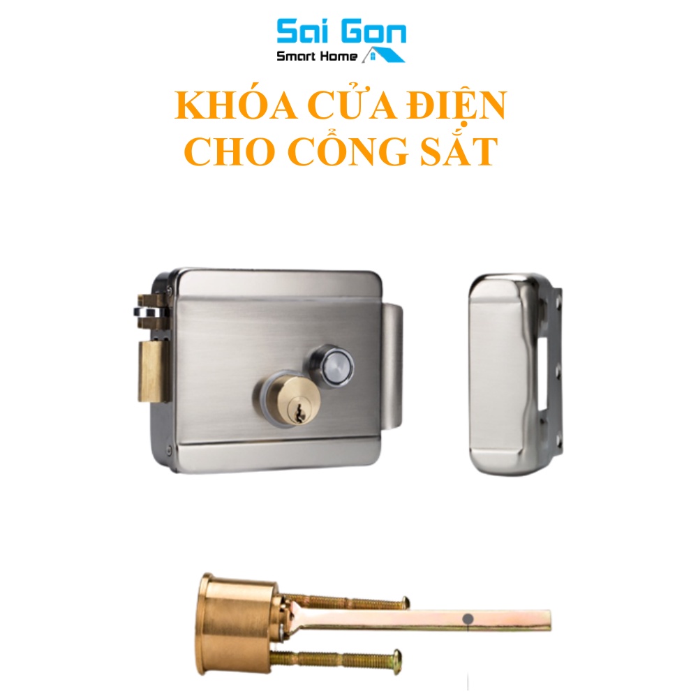 Khóa Cổng Điện Tự Động, Khóa Điện Cho Cổng Sắt Ngoài Trời