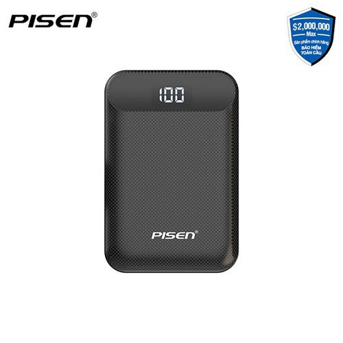 Sạc dự phòng Pisen Power Box C10000 LED 10000mAh - Hàng Chính Hãng