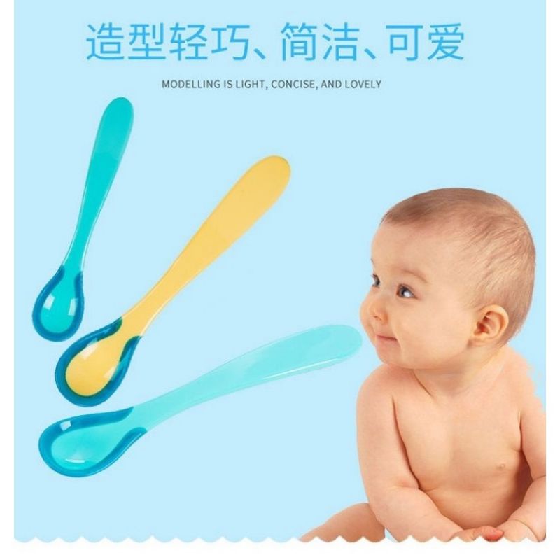 Thìa Báo Nóng Ăn Dặm Cho Bé