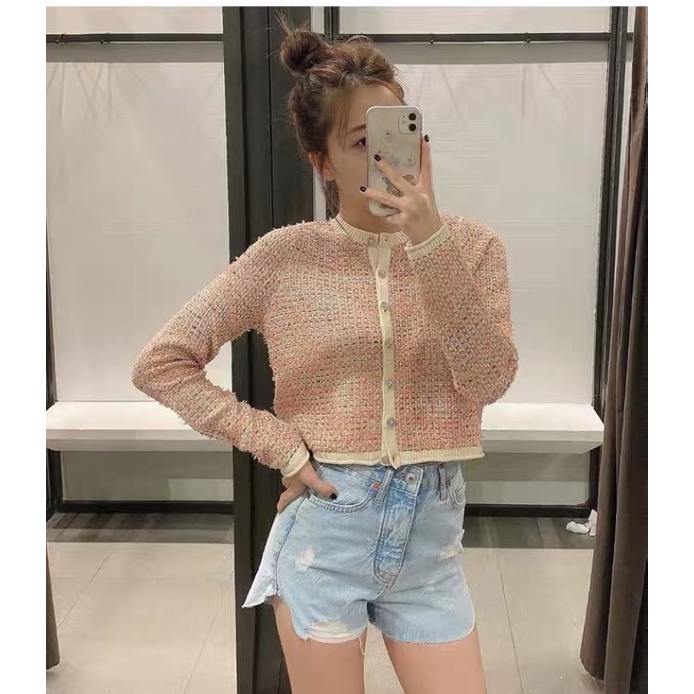 ÁO CANDIGAN LỬNG ZARA 21 AUTHENTIC TUỒN STORE