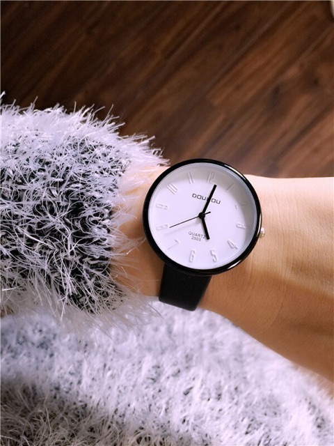 Đồng hồ unisex Doukou dây da trẻ trung năng động | BigBuy360 - bigbuy360.vn