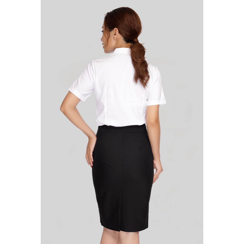 Áo sơ mi nữ công sở Thái Hòa ngắn tay các màu ASW0301-R01 | BigBuy360 - bigbuy360.vn