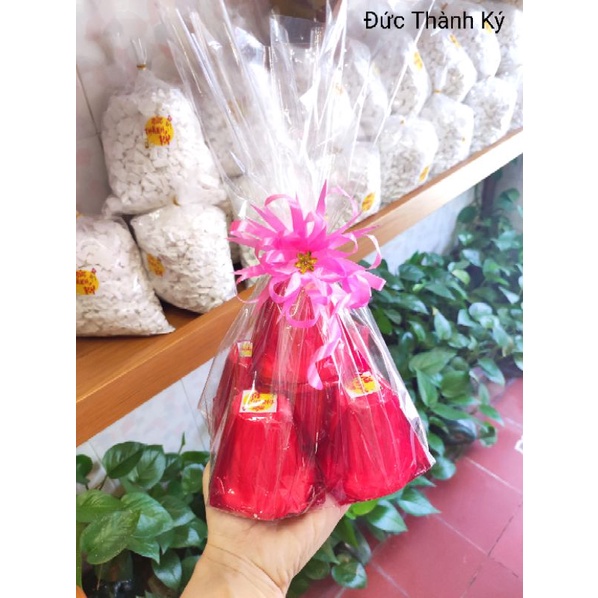 Tháp 6 bánh oản nhỏ 25-65g 2 tầng kết nơ trang trọng