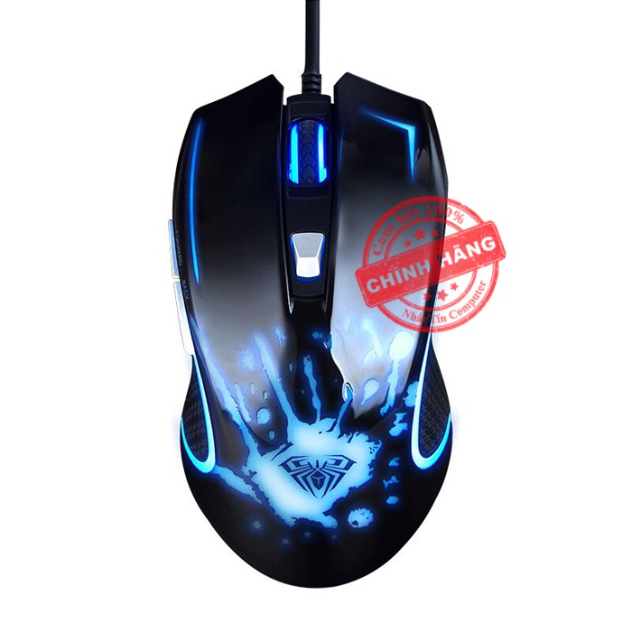 [Mã 33ELSALE hoàn 7% đơn 300K] Chuột game cao cấp AULA MS9011 DPI 3500-Led 7 màu thay đổi