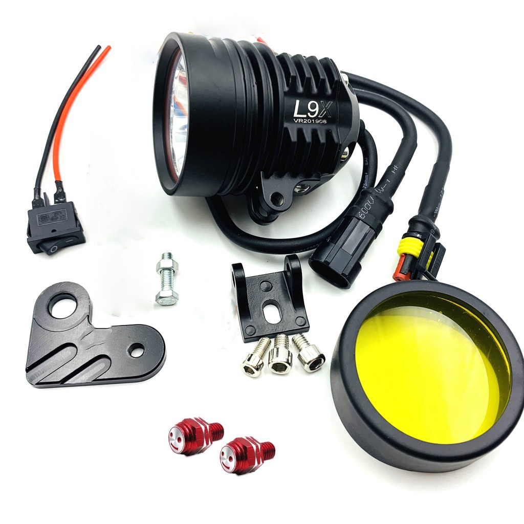 Đèn Trợ Sáng L9X Cree 9 bóng led Cực Sáng Chống Nước  Bảo Hành 6 Tháng!