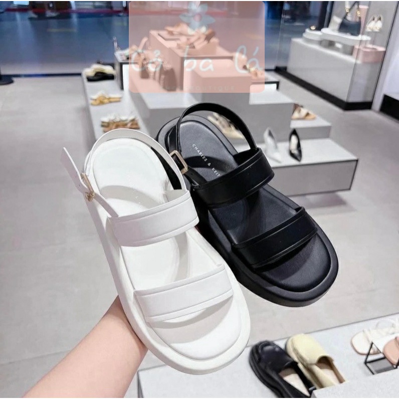 GIÀY XUỒNG COBALA SHOES - SANDAL THỜI TRANG PHONG CÁCH BÁNH MÌ NỮ TÍNH ĐẾ BẰNG - S22051500