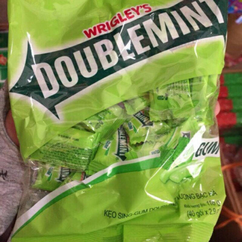 Kẹo cao su mentos và doublemin