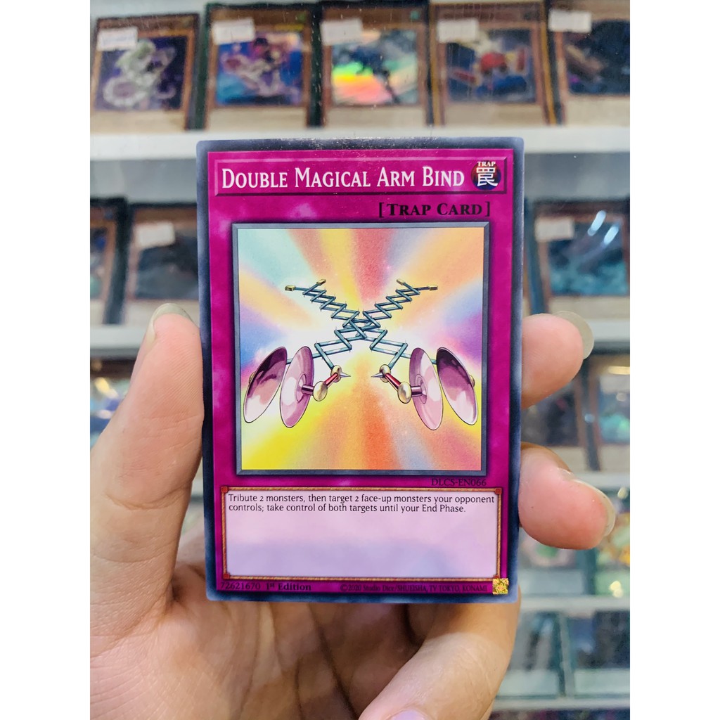 Thẻ Bài Lẻ YugiOh! Mã DLCS-EN066 - Double Magical Arm Bind - Common - 1st Edition