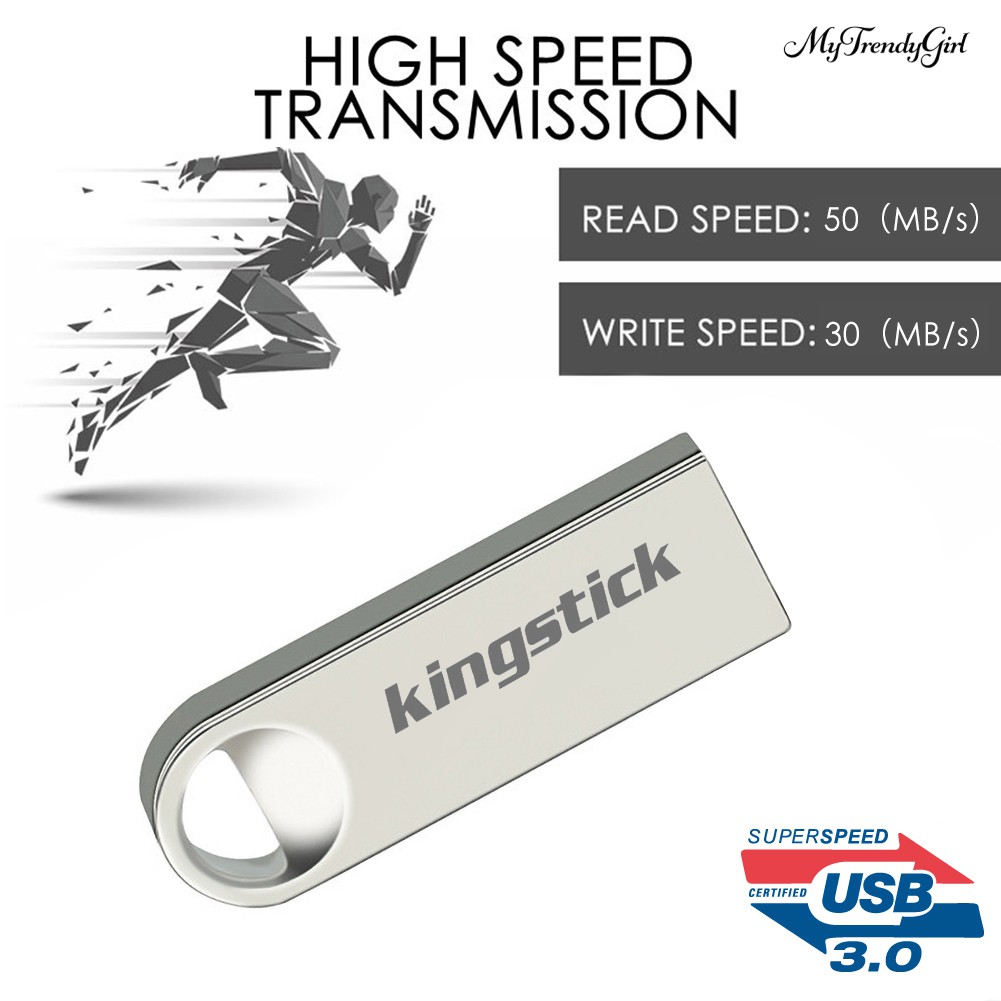 Usb Kingstick 64 / 128 / 256 / 400gb Bằng Kim Loại | BigBuy360 - bigbuy360.vn