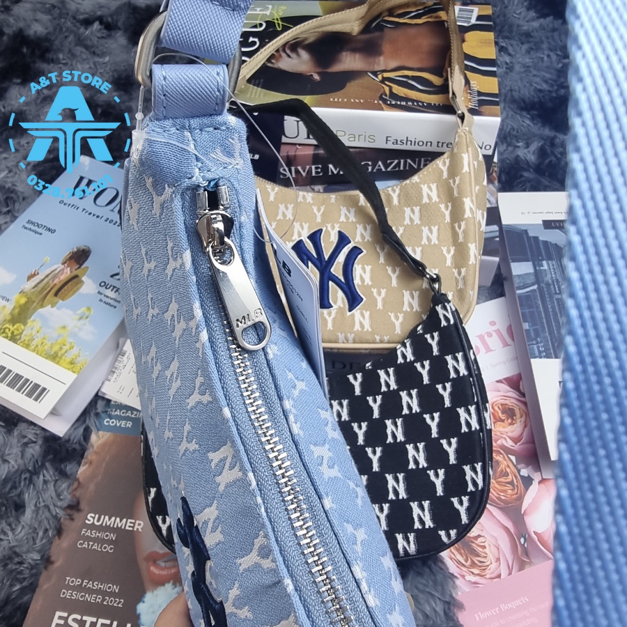 Túi Kẹp Nách MLB NY Thời Trang Hot Hit Hàn Quốc Full Tag Code