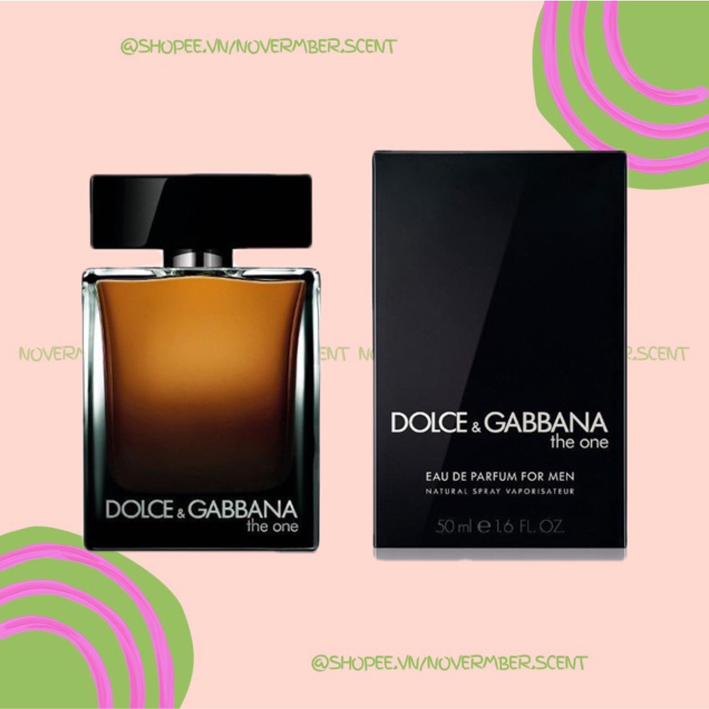 ❣ Nước Hoa Nam D&G The One Men Eau de Parfum - ᴛᴇsᴛᴇʀ 5ᴍʟ/10ᴍʟ/20ᴍʟ