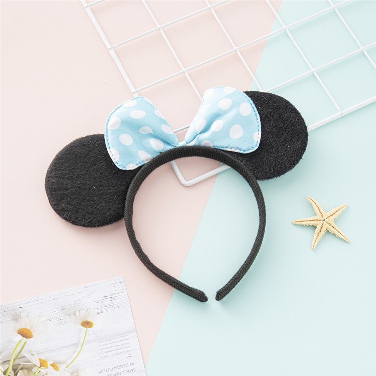 Kẹp tóc hình chuột Mickey xinh xắn cho bé gái