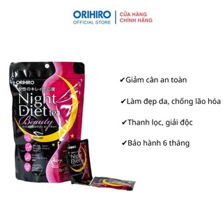 Trà giảm cân Beauty Collagen Orihiro 16 gói