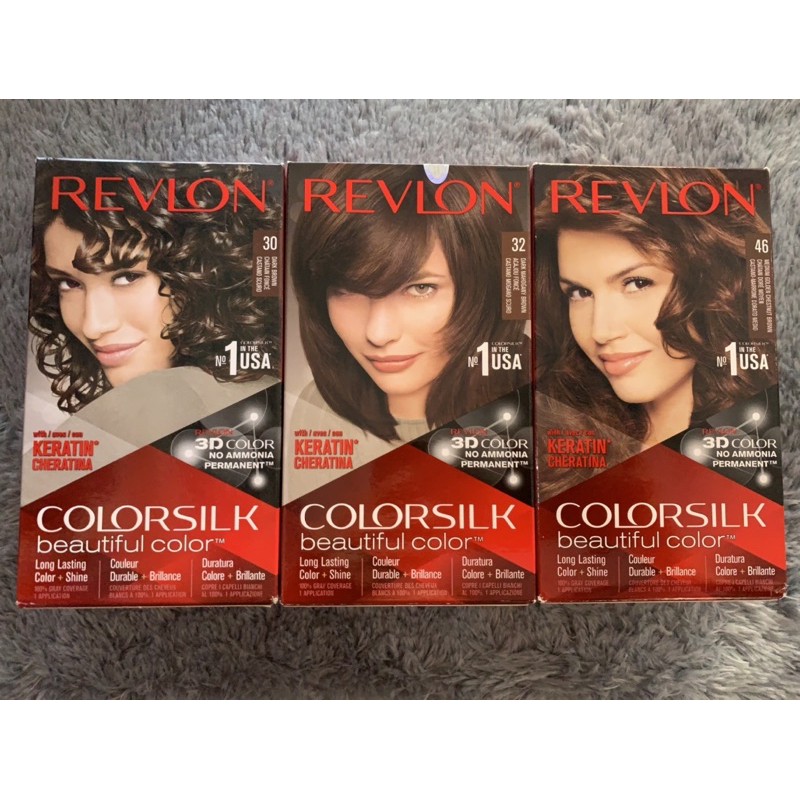 Thuốc nhuộm tóc phủ bạc Revlon