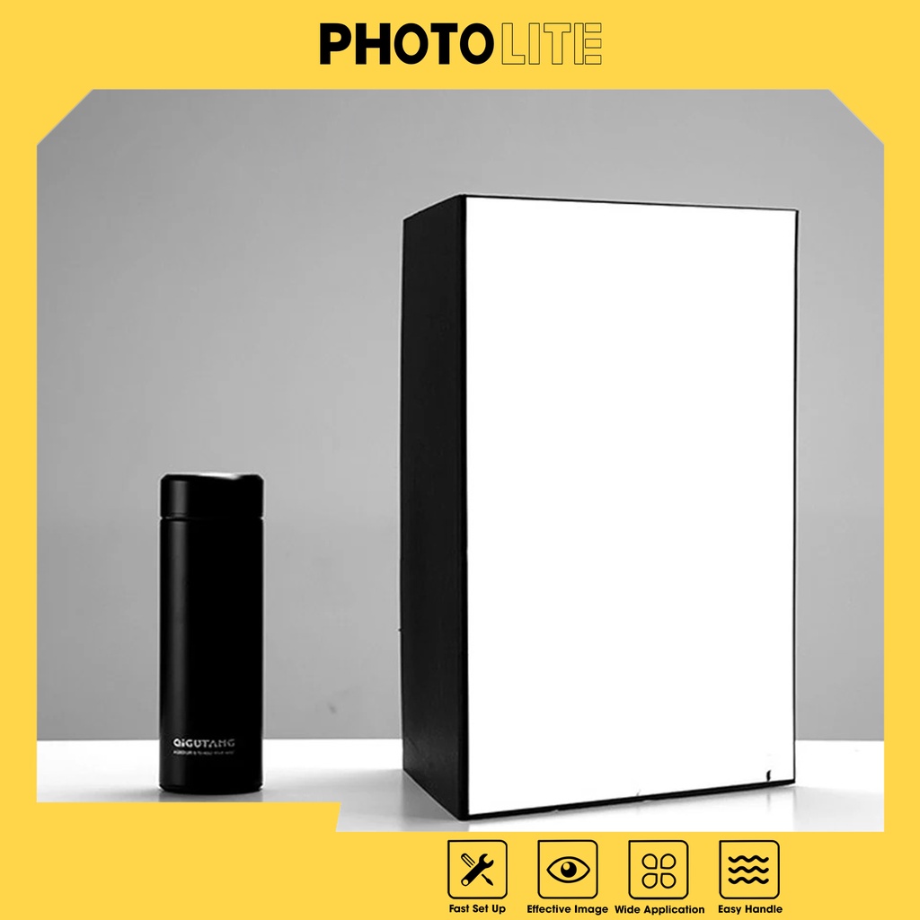 Tấm hắt sáng bạc và trắng A4 Photolite PA100 giúp bù sáng cho chụp ảnh sản phẩm, đồ ăn, mỹ phẩm