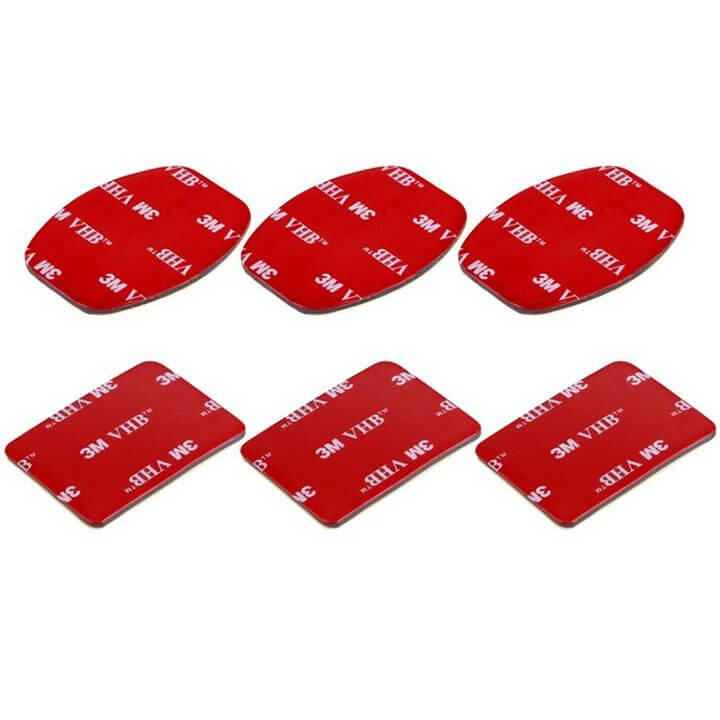 Bộ 10 miếng băng keo cường lực 2 mặt VHB kích thước 3cm x 3cm