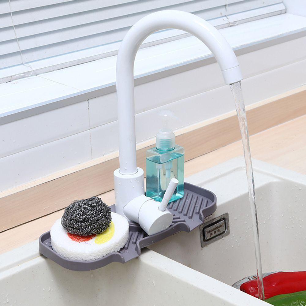 Daphs Miếng Lót Vòi Nước Bằng Silicone Thấm Hút Tốt Tiện Dụng