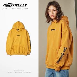 Áo hoodie dài tay nỉ lót nhung Nelly