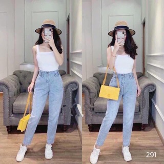 QUẦN JEAN BAGGY CẠP CHUN CO GIÃN