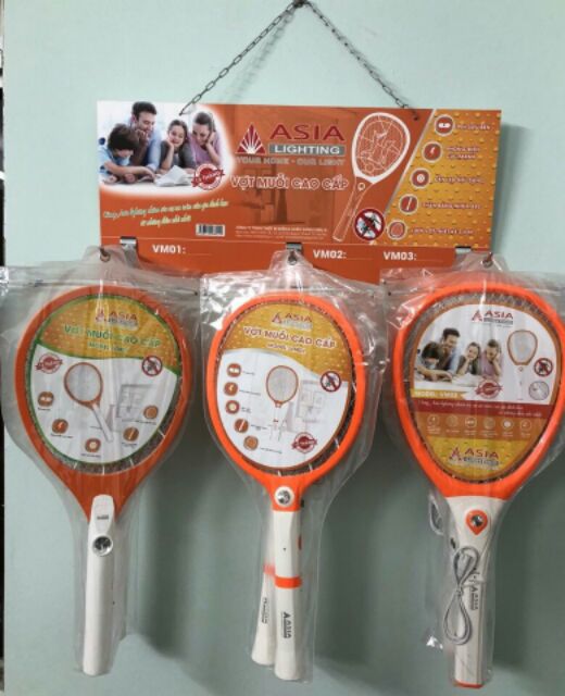 (Bảo hành 12 tháng)Vợt muỗi cao cấp Asialighting!