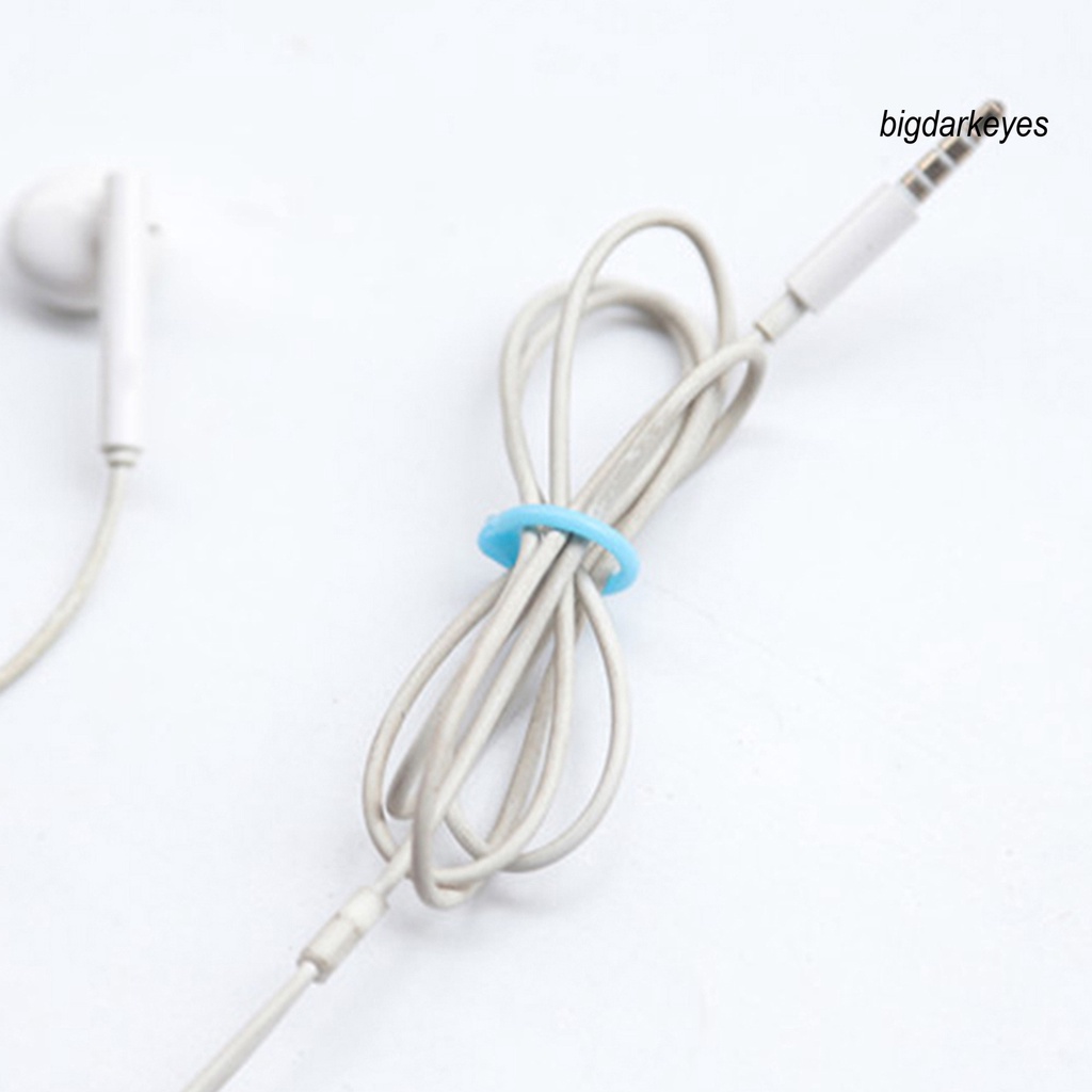 Nyt- Set 30 Vòng Cố Định Lỗ Bằng Nhựa Màu Kẹo Cho Vòng Nhẫn / Đồ Dùng Rời