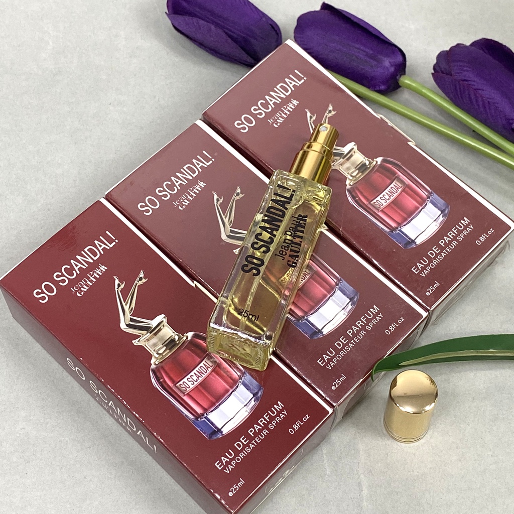 Nước hoa nội địa trung Jean Paul Gaultier So Scandal 25ml thơm lâu hương thơm táo bạo gợi cảm