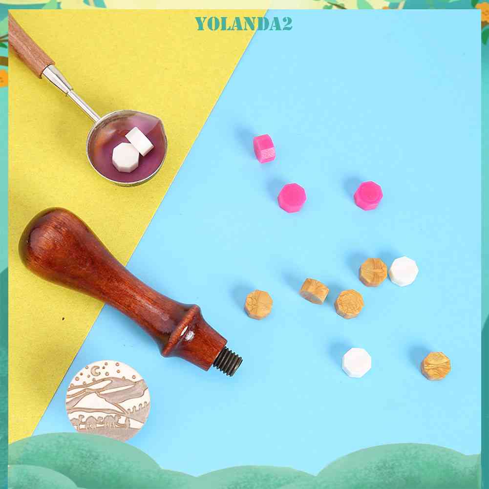 Đầu Con Dấu Bằng Sáp Dùng Làm Thẻ Mời Cưới Phong Cách Retro