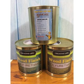Sơn bóng mờ wood finish gốc dầu tạo lớp phủ chống nước