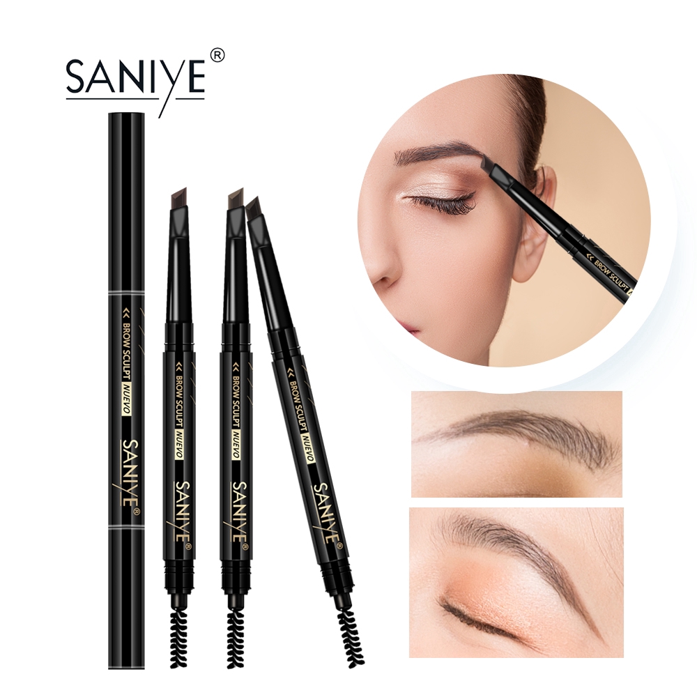 Bút chì kẻ lông mày Saniye M311 đầu xoay tự động chống nước lâu trôi cho người mới bắt đầu | BigBuy360 - bigbuy360.vn