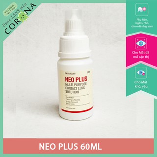 [𝐍𝐠𝐚̂𝐦 𝐌𝐢𝐧𝐢 𝐍𝐄𝐎 𝟔𝟎𝐦𝐥] Nước rửa cho kính áp tròng mềm, giữ độ ẩm lâu và làm sạch cho lens mắt của Korea | Ann365 lens